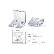 Caja de sombra de ojos cosmética embalaje cuadrado